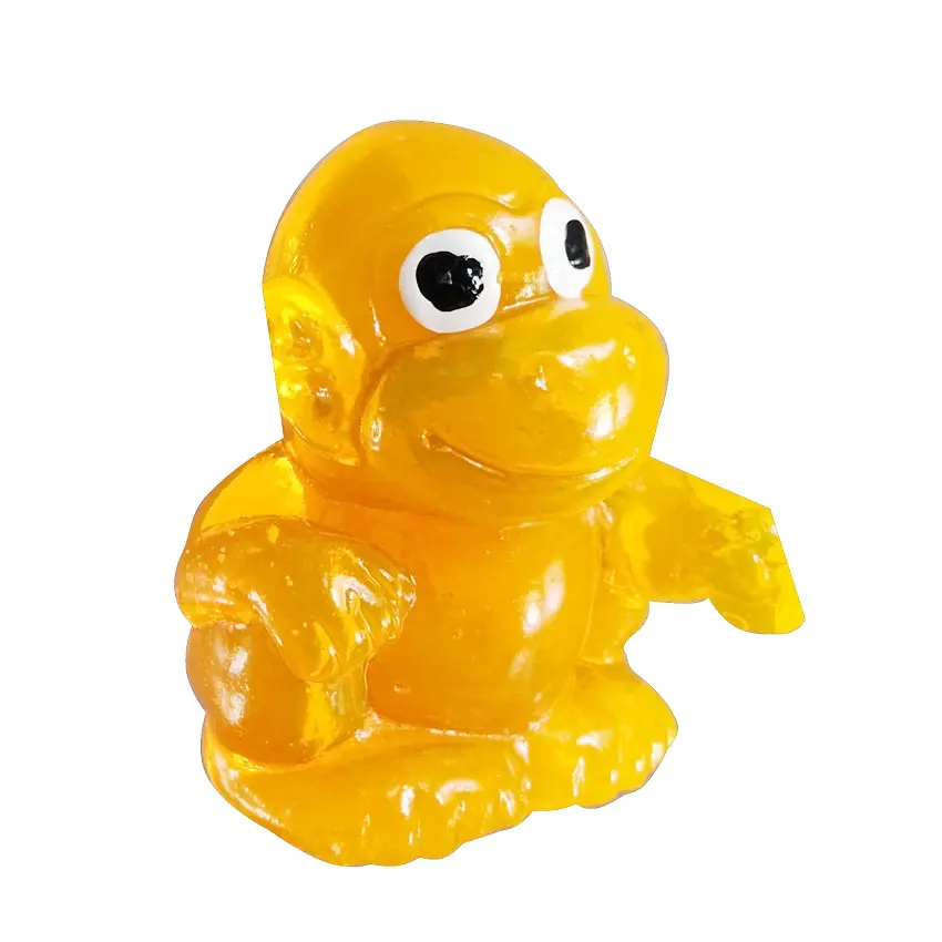 Wholesale Small TPR Soft sticky lovely Monkey toy for promotion gift