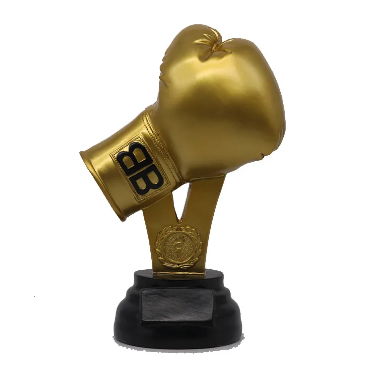 Resin Crafts Boxing Sports Gift Competition Commemorative Boxing Trophy