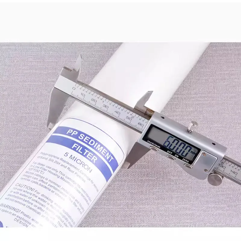 5 micron filter 20 inch sediment melt blown pp filter cartridge for whole house water filter system