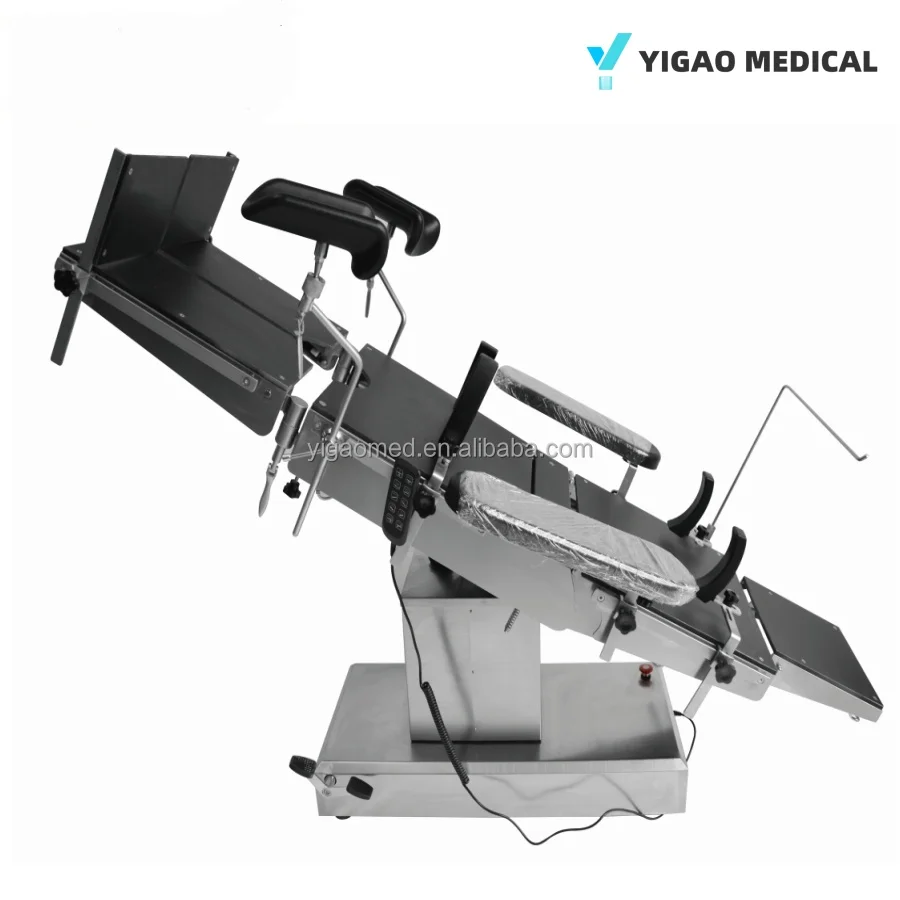 Многофункциональный медицинский автоматический электрический шнур с регулируемым двухслойным столом для перевода