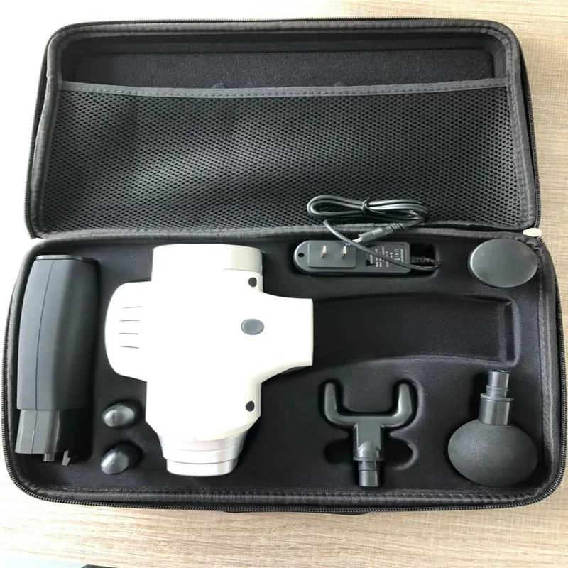 Muscle massage gun Quiet Powerful  Percussion Massager Handheld therapy device Pain relief  WE-8201