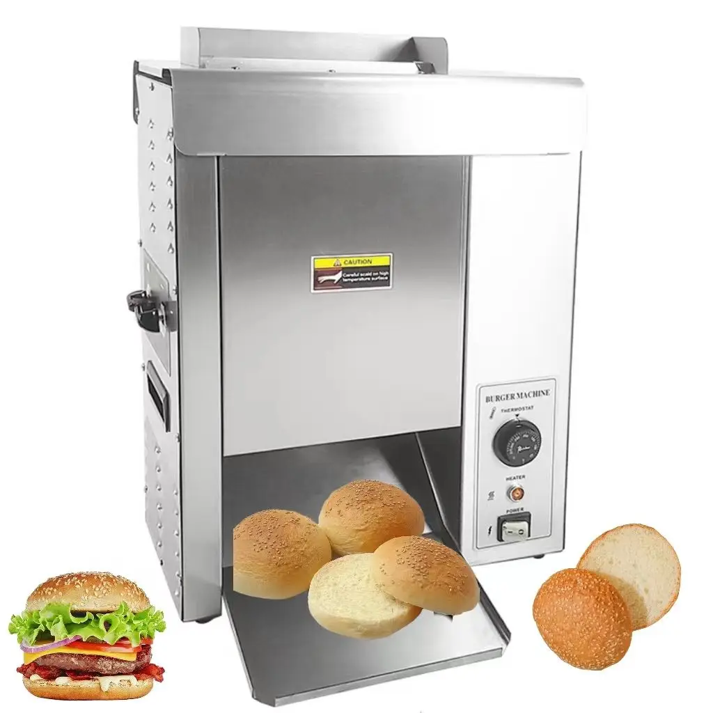 Low price KFC/Mcdonald Burger Bun Toaster Factory in China