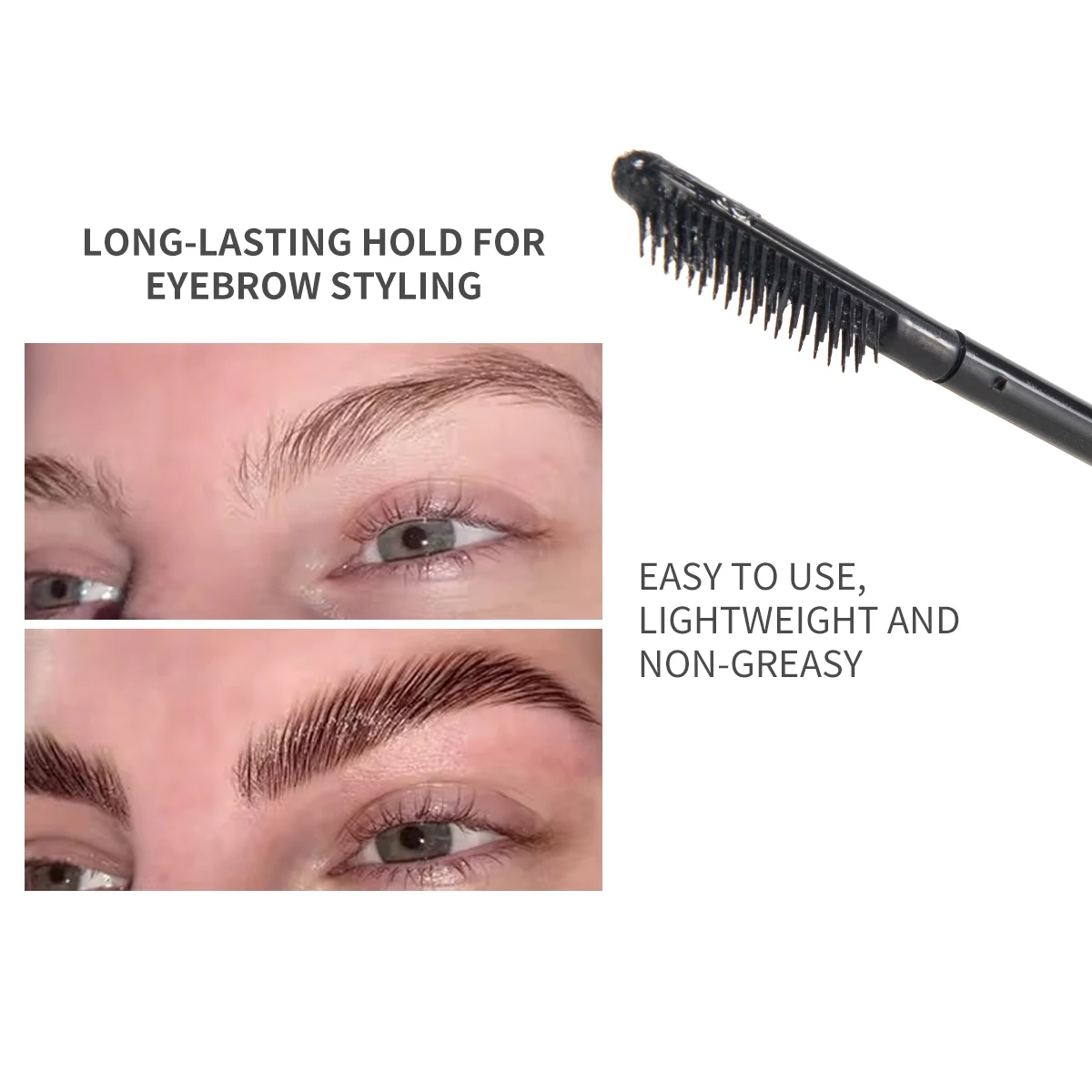Private label  waterproof long lasting eyebrow styling gel brow sculpt  lashes lifting kit organic eyebrows gel