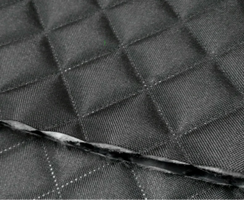 waterproof 3 layer thermal quilted fabric front oxford 210D