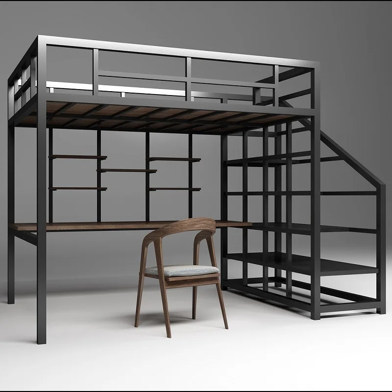 2021 New 2 Floor Bed Children For Girls  Bunk Bed With Table