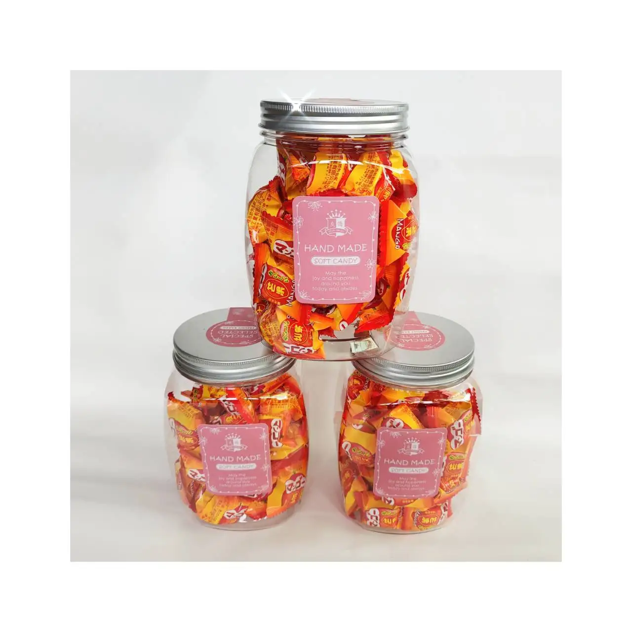 Hot Sale & High Quality Hand Made Mango Jelly Fruit soft Candy