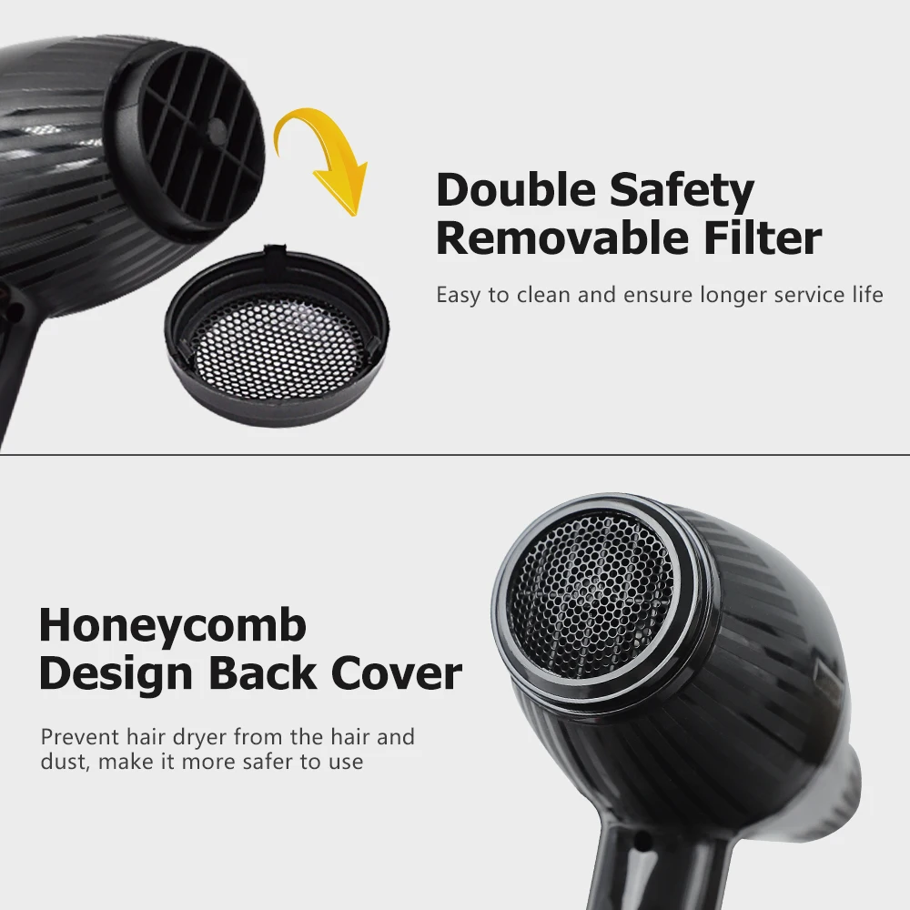 Hair Dryer Professional Salon Ac Powerful Motor Standing High Speed Hair Dryer For Natural Hair