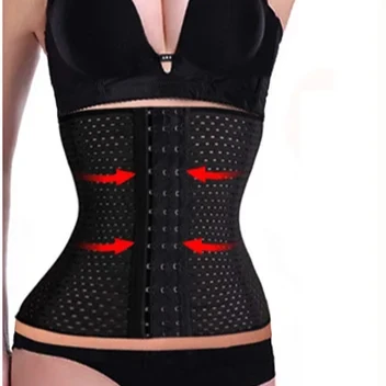 Women Body Shaper Slimming Support Band Belly Waist Belt Trainer Hollow Tension Ventilation Slimming Corset Recovery Shaper