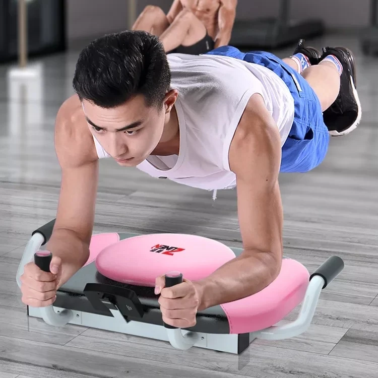 Home Multifunctional Flat Support Push-ups Bar 360 Rotating Portable Abdominal Muscle Training Machine