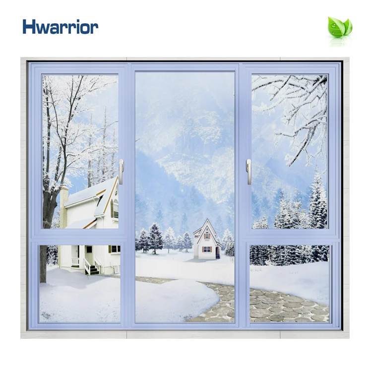 New Design Low Price High Quality Tempered Glass Aluminum Side-Hung Window From China Aluminum Window And Door