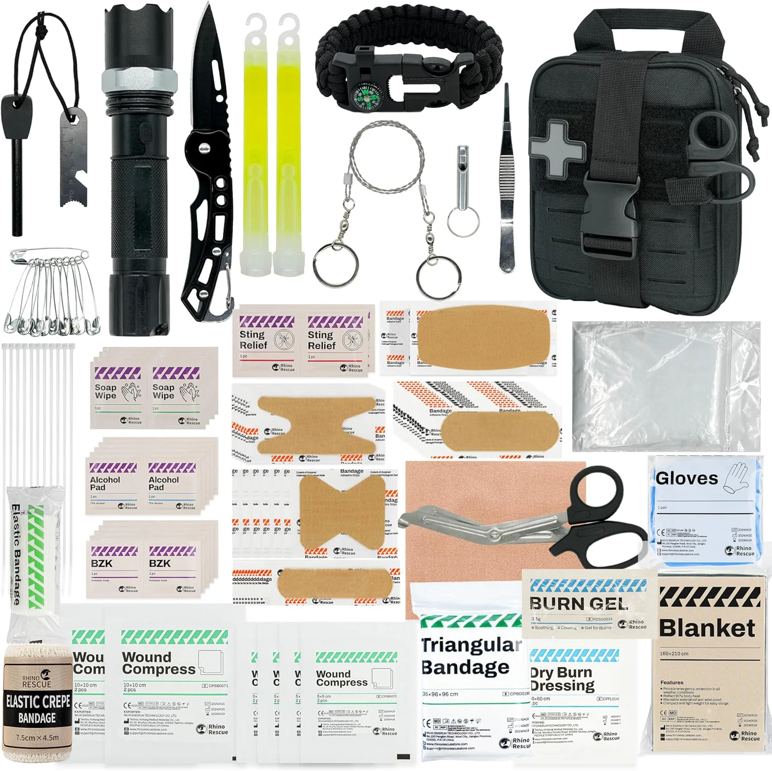 Portable case Medical Survival Bag Emergency kit bag Hiking medical kit Mini First Aid kit For Home Outdoor