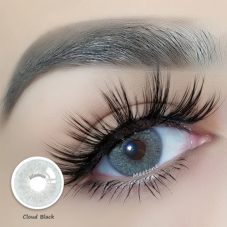 Super Natural Meetone cloud best quality silicone hydrogel yearly  korean colored contact lenses