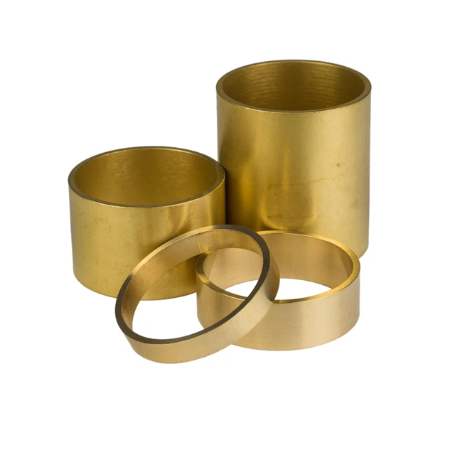 Split brass suspension bushing aluminum bronze bushing Brass guide bushing