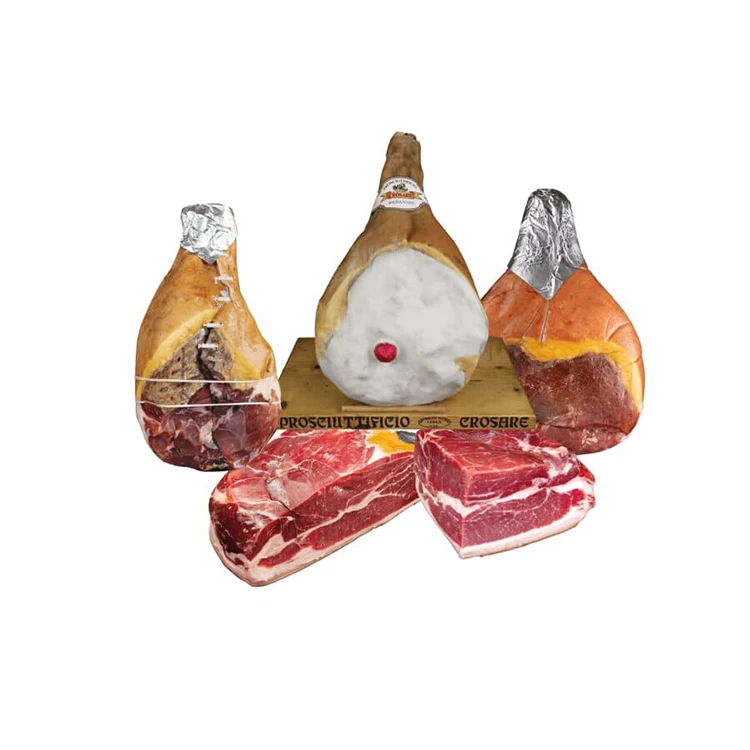 Вакуумная упаковка без лактозы, сохраненный сырой свиной ветчины просато, цены