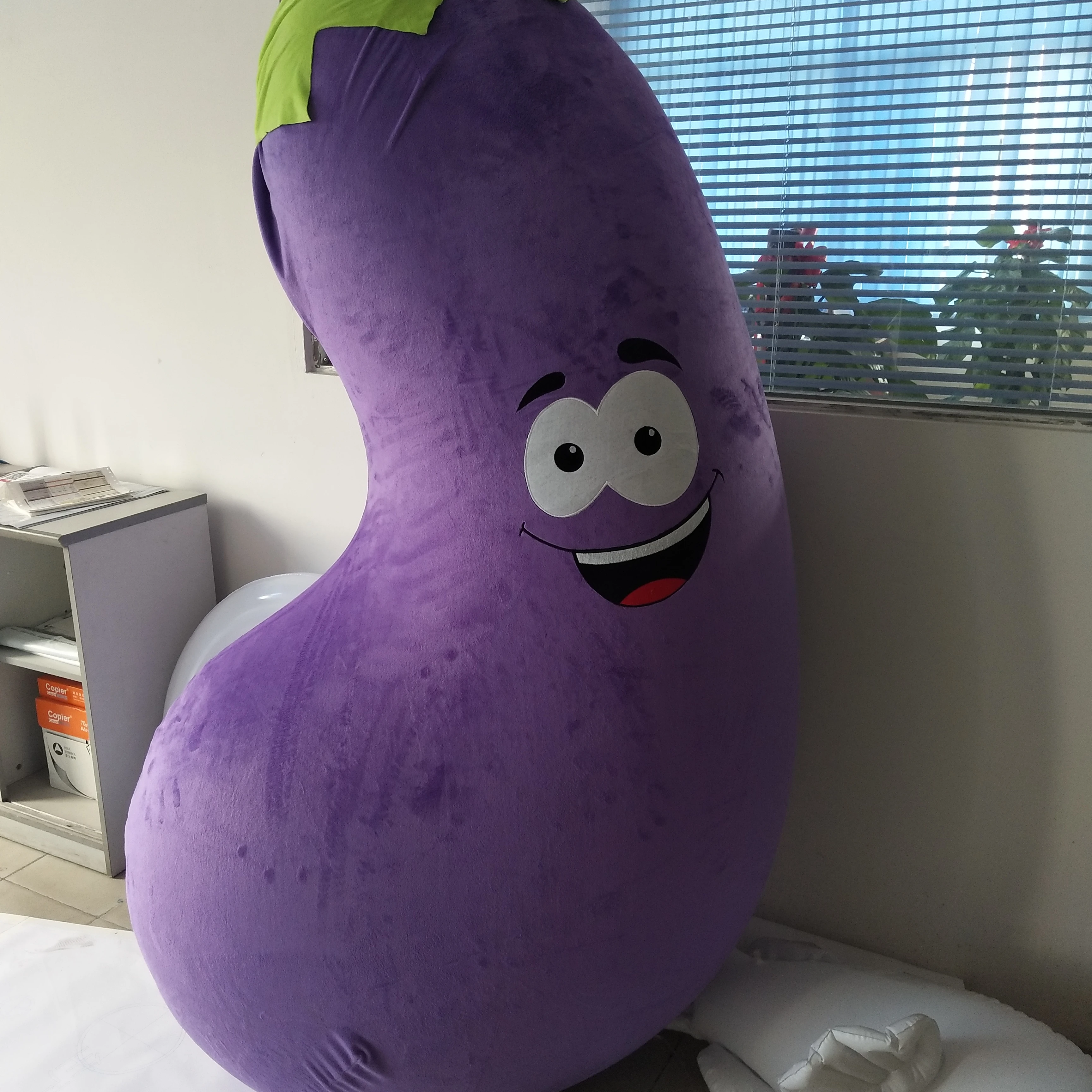 OEM service soft plush inflatable toys soft inflatable animal plush toys