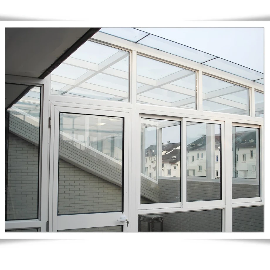 Пользовательские ПВХ окна дизайн Upvc двойное остекление раздвижные двери