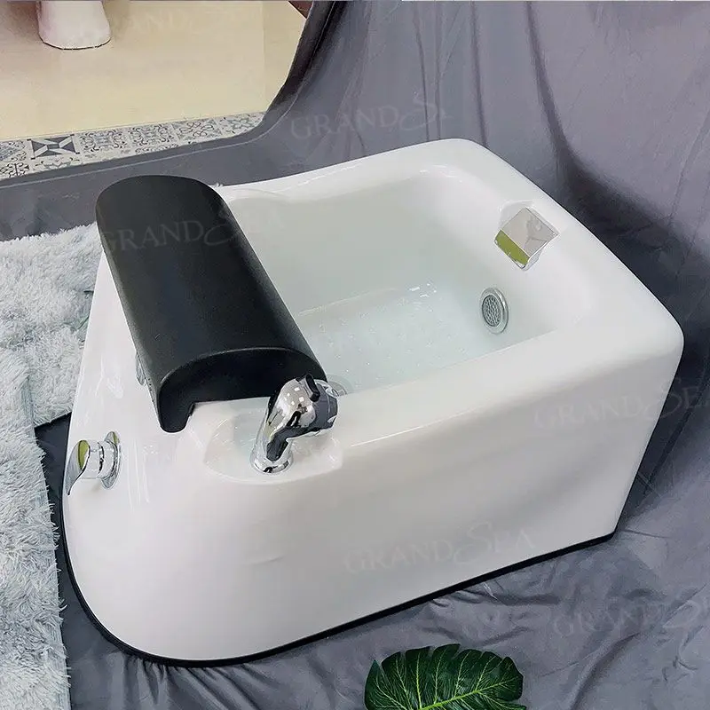 Manufacturers Wholesale high quality Acrylic Foot Bath  and colorful babble light