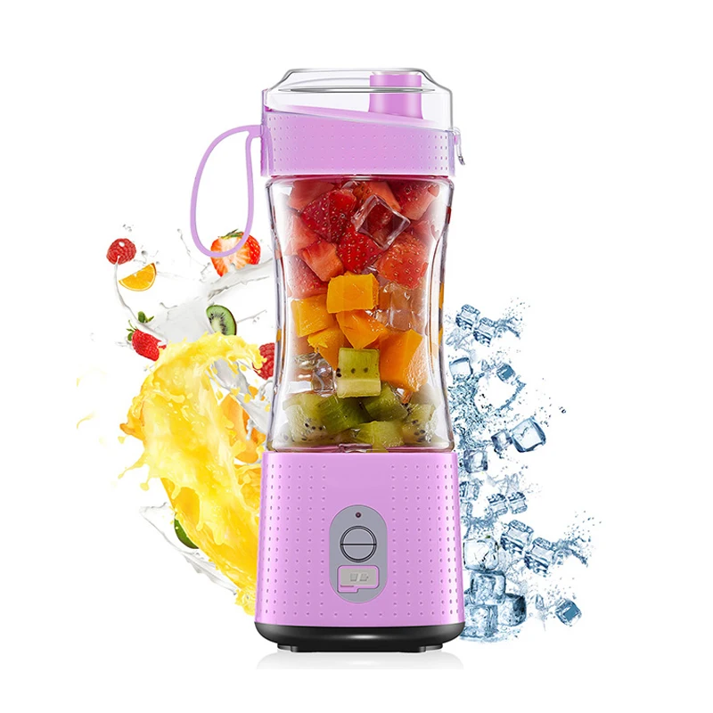 Handheld Outdoor food mixer fresh fruit  smoothie juicer cup mini portable blender