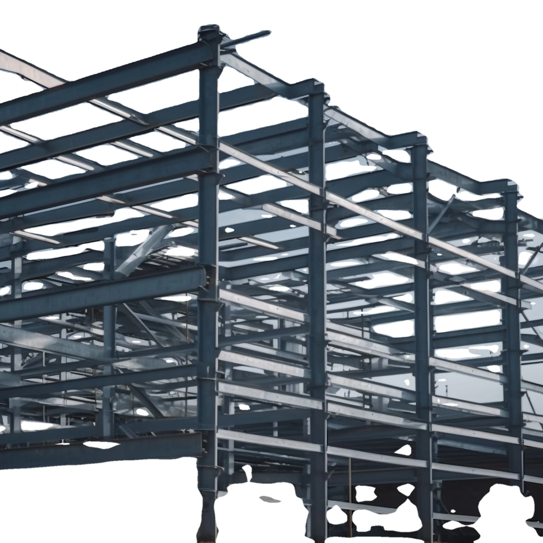 Factory Sale Pre-engineered multilayer Steel Structure Workshop Prefabricated Building