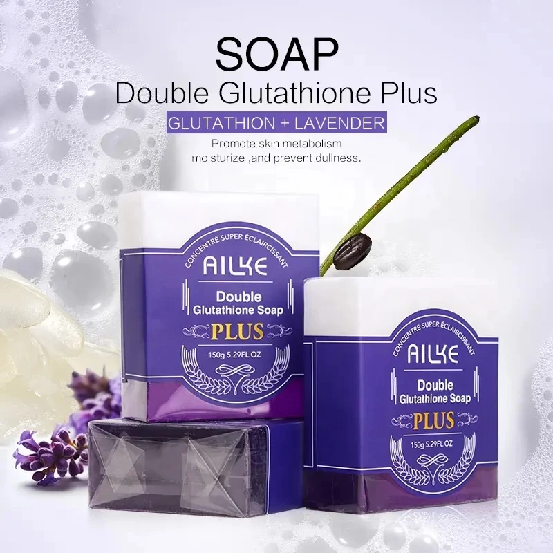 Private Label Face Body Skin Handmade Soap organic Lavender Loofah Soap savon naturel Bar Soap
