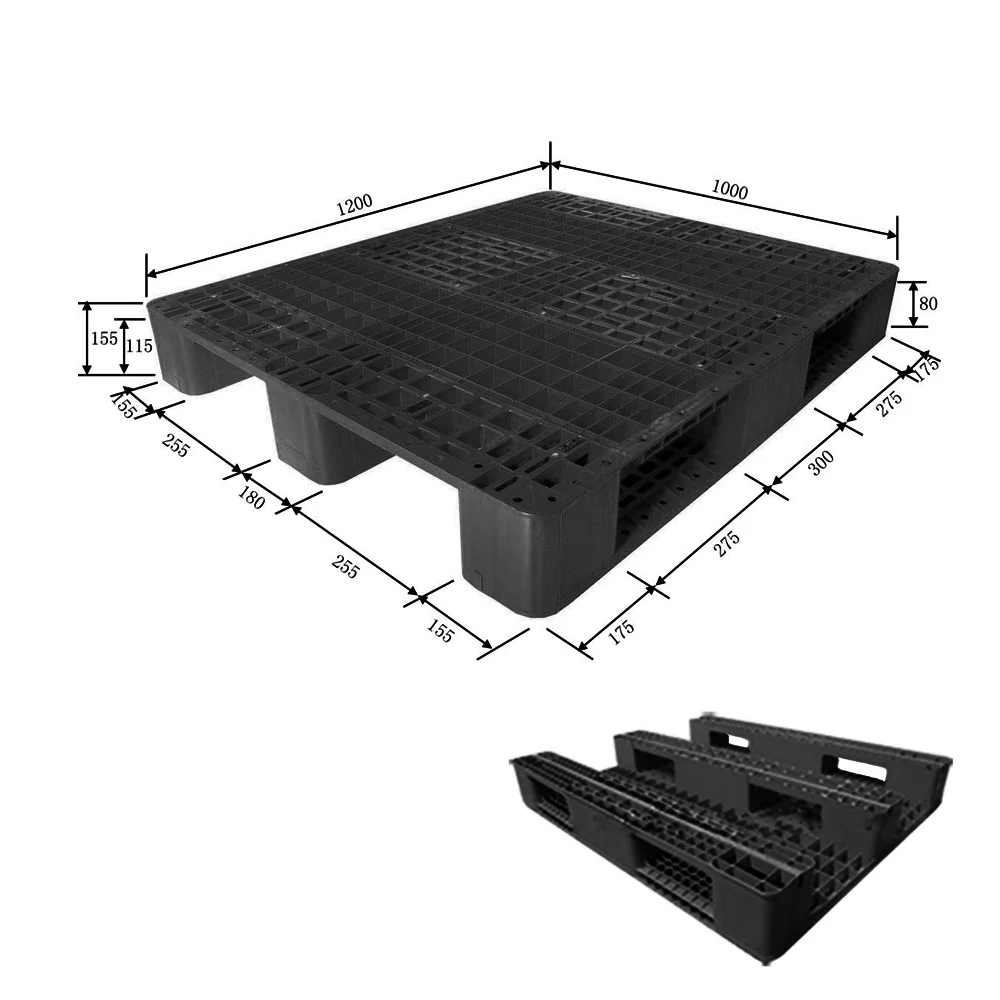 1200X1000 Heavy Duty Durable Euro Cheap Price Grid Plastic Pallet Warehouse Storage Plastic Pallets Manufacturer