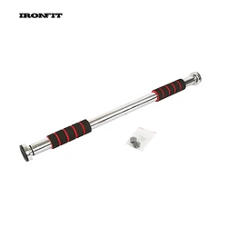 Оптовая продажа, стальная легкая Регулируемая подтягивающая штанга для тренажерного зала, домашних тренировок