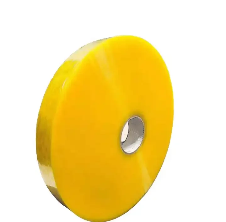 Free Sample Custom manufacturer high quality bopp jumbo roll adhesive customized tape with logo