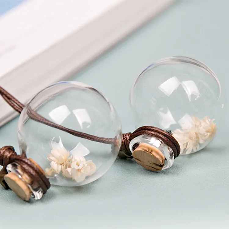 New Design Glass Air Freshener Unique Car Perfume Diffuser Bottle Pendant