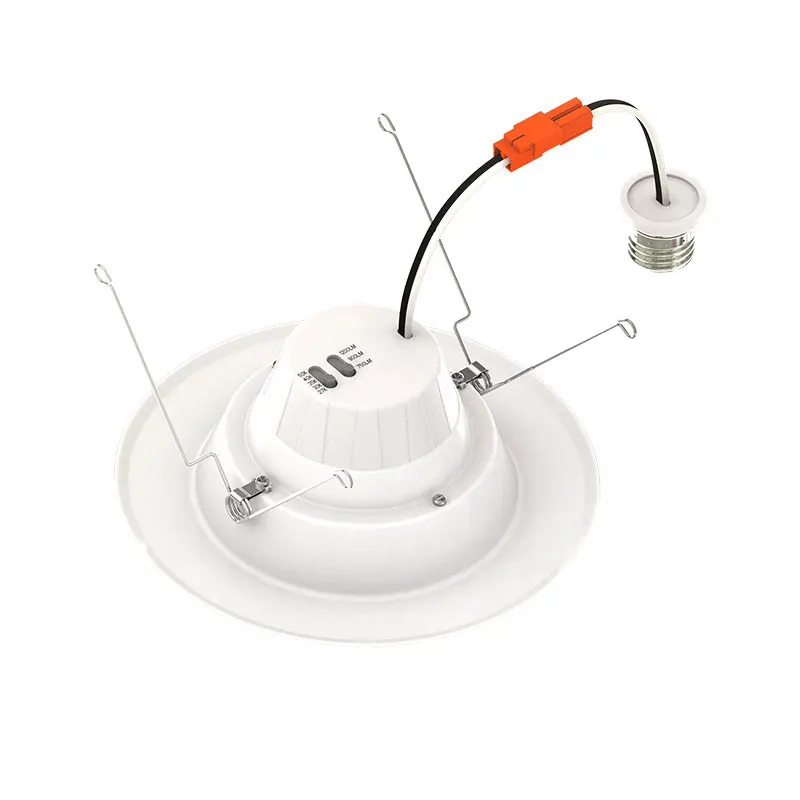 Хит продаж в США, высококачественный внутренний Встраиваемый светодиодный светильник из поликарбоната cct, 8 Вт, 10 Вт, 14 Вт, заводская настройка UL ETL