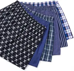 Men underwear wholesale 6 in 1 pack multi colors boxer homme coton 100% premium cotton underpants boxers for men high quality