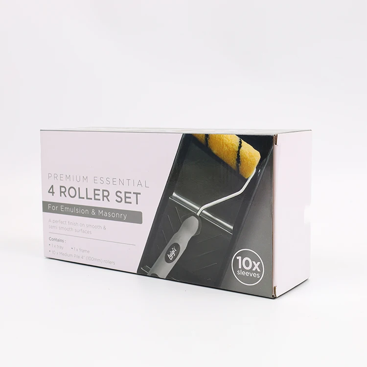 Professional Manufacture  Mini Roller Paint Brush  Sleeve Used For Artistic Painting And Cleaning