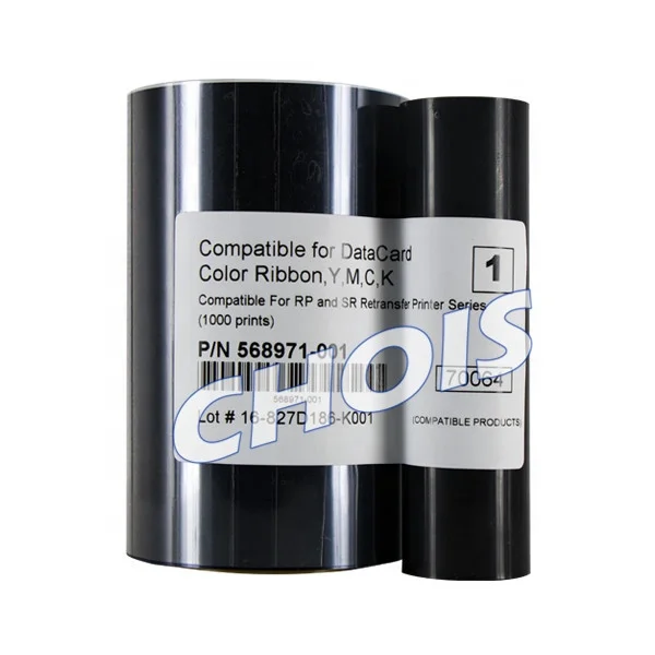Compatible Datacard 568971-001 Color Printer Ribbon For SR200/SR300/RP90 Card Printer