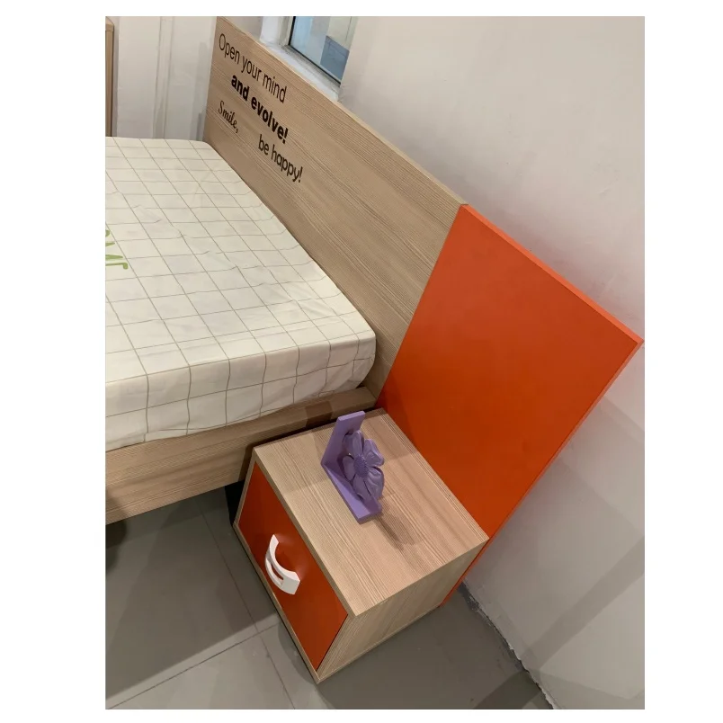 Hot Sale Modern Melamine Kids Furniture EUAD113 Children Beds with Other Children Furniture