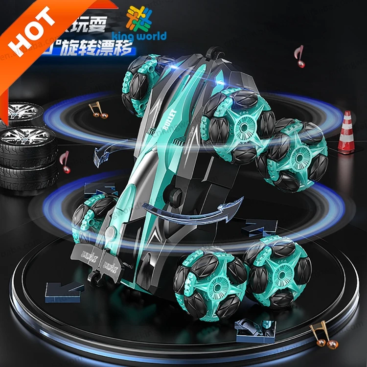 NEW 878A 8WD RC Cars 2.4GHz Rechargeable Racing Drift Toys Remote Control 360 Degrees Rotating Stunt RC Car Toy Vehicle For Kids
