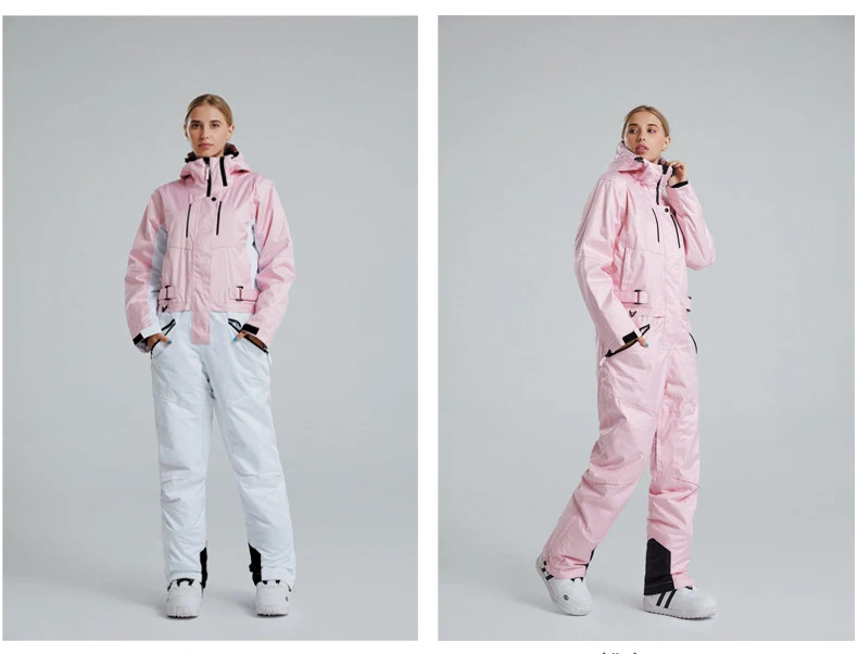2021 new one-piece ski suit wholesale waterproof snowsuits high quality windproof ski suits