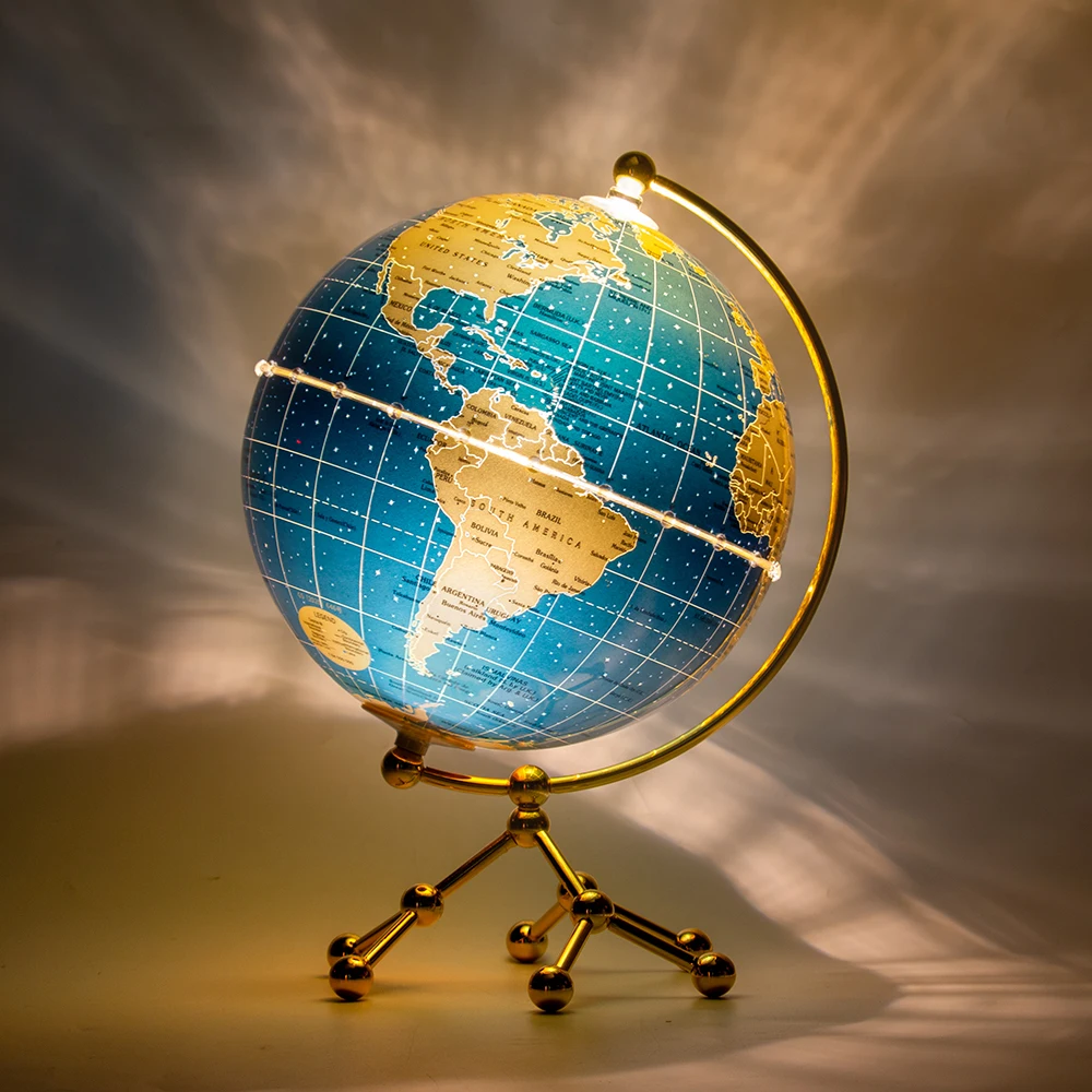 Novelty Gifts Wellfun Decorative Objects World Transparent Novelty Gifts Globe Earth Globe Decor Globe