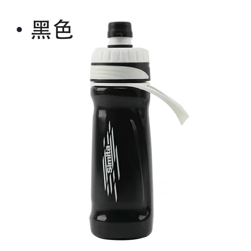 FEIJIAN 2020 24OZ/700ml PP/PE Outdoor Sport & Bike Squeeze Bottle BPA Free DIY_Gray sport bottle Portable drinking water bottles