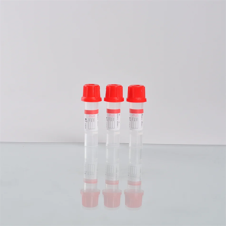 Cheap price capillary micro blood tubes pp 0.5ml lithium heparin capillary tubes