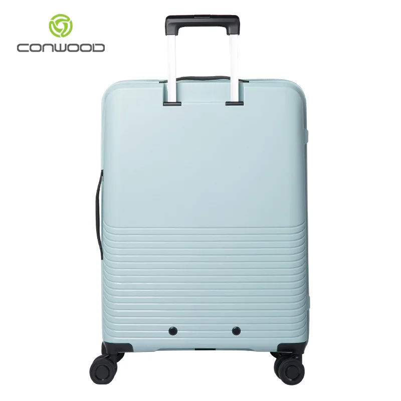BSCI certification PP  trolley cool luggage suitcase set, polypropylene luggage