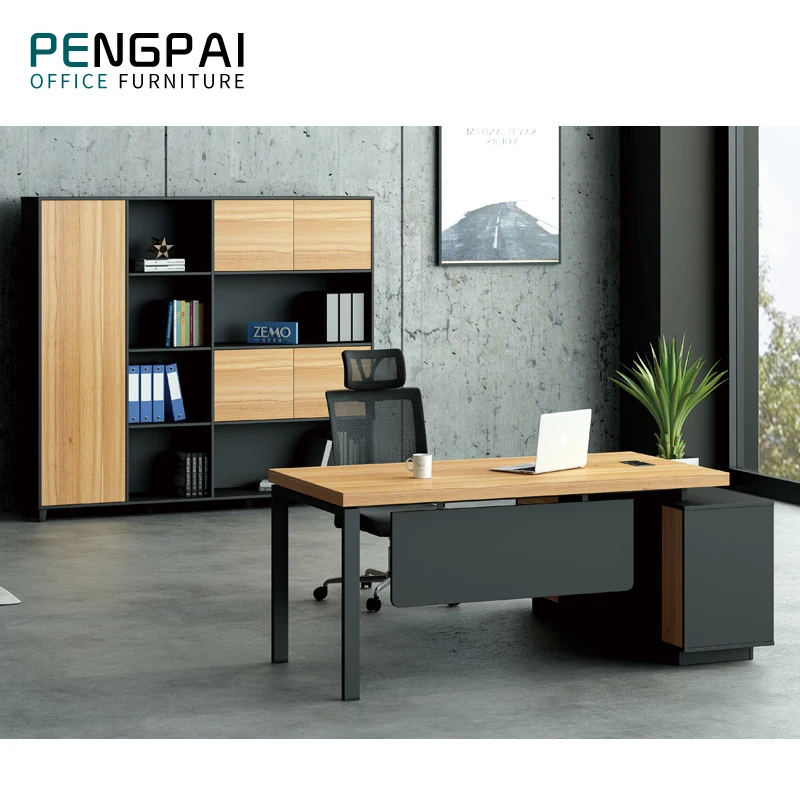  Современный стол для руководителя Pengpai новый дизайн