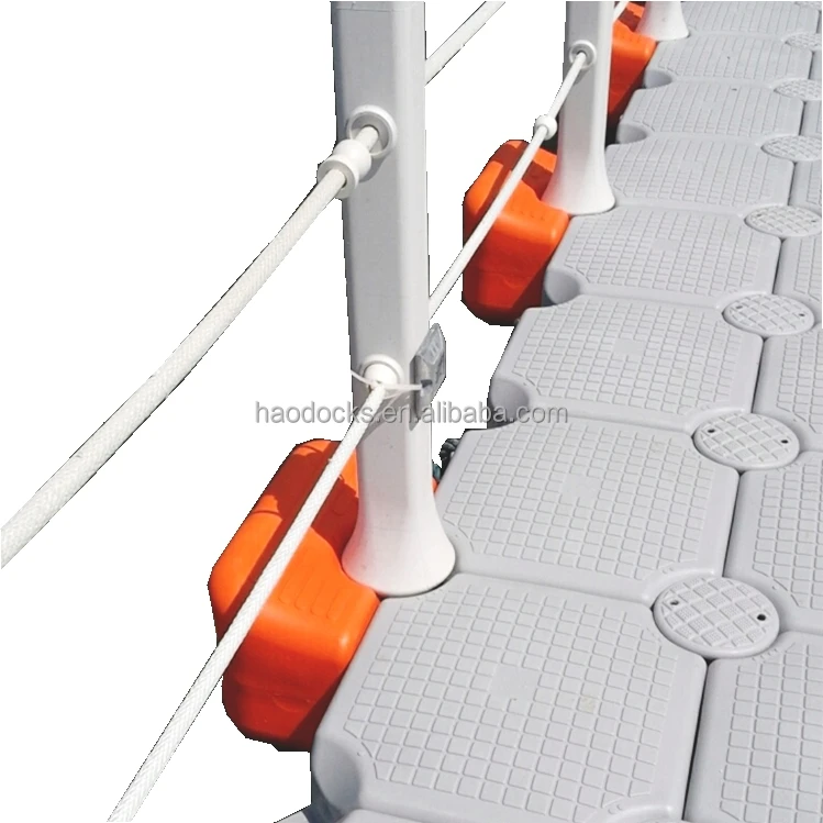Strong Economical Plastic Modular Pontoon Bridge for Hotel Beach Resort