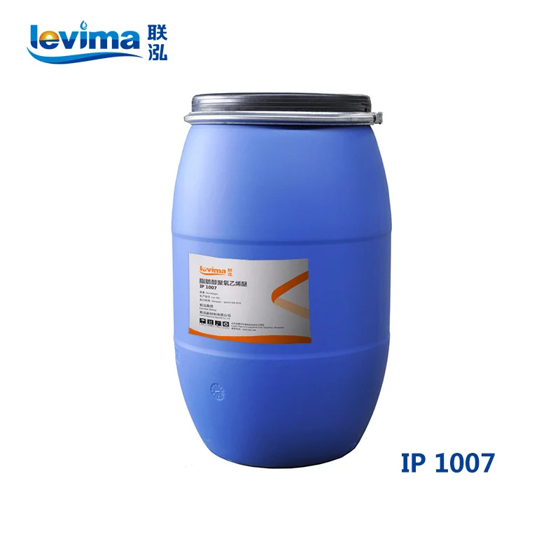 
Iso-C10 alcohol ethoxylate, non-ionic surfactant IP1007, low foam, excellent emulsification 160875-66-1 