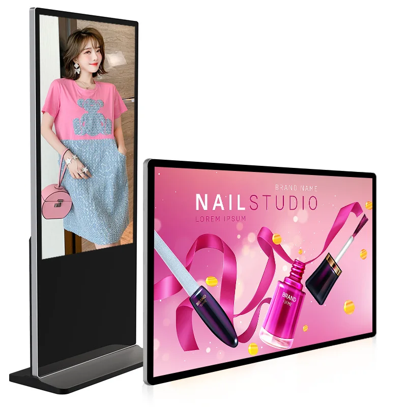 55 дюймовый комнатный Digital Signage рекламный ЖК-дисплей киоск игровое оборудование