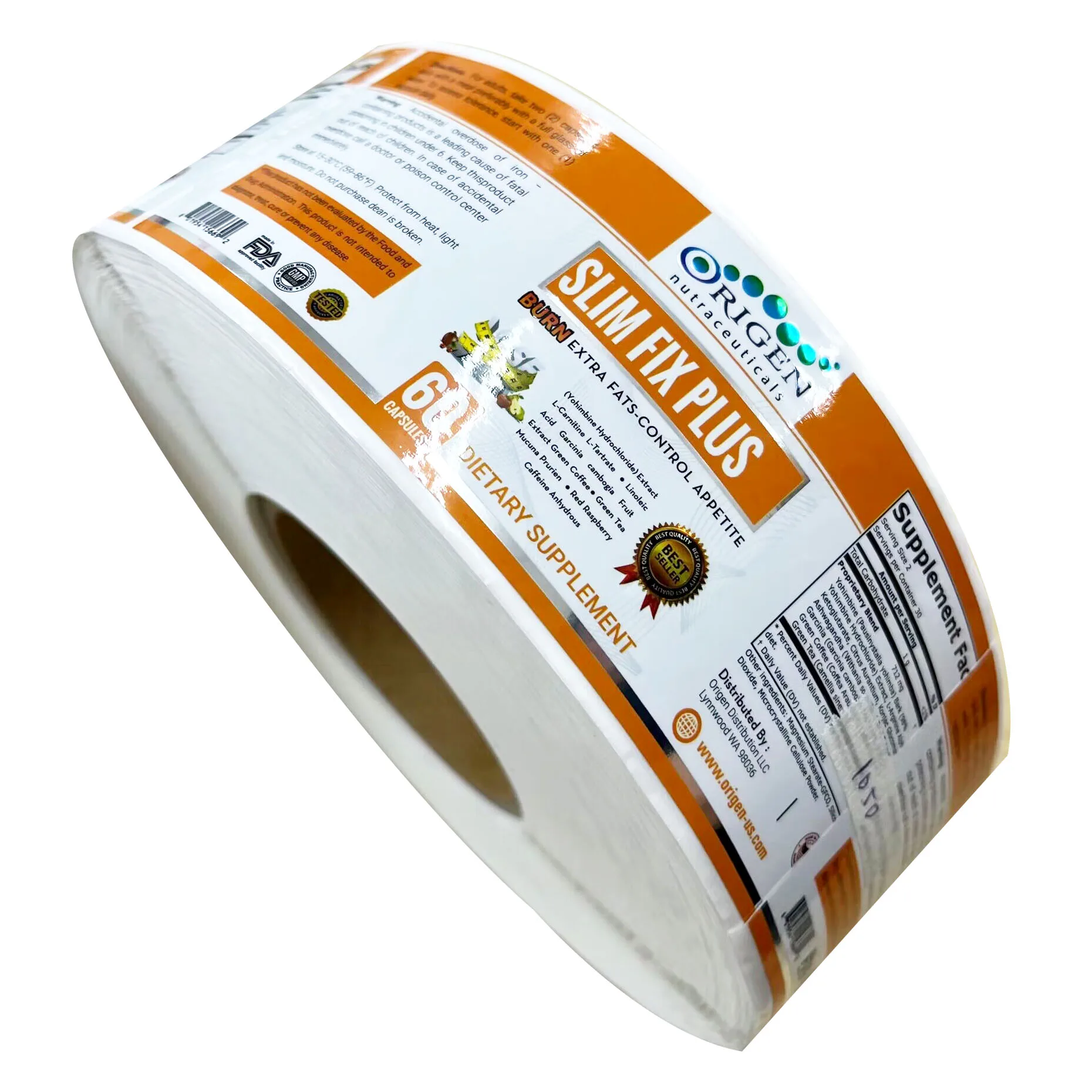 custom product identification labels