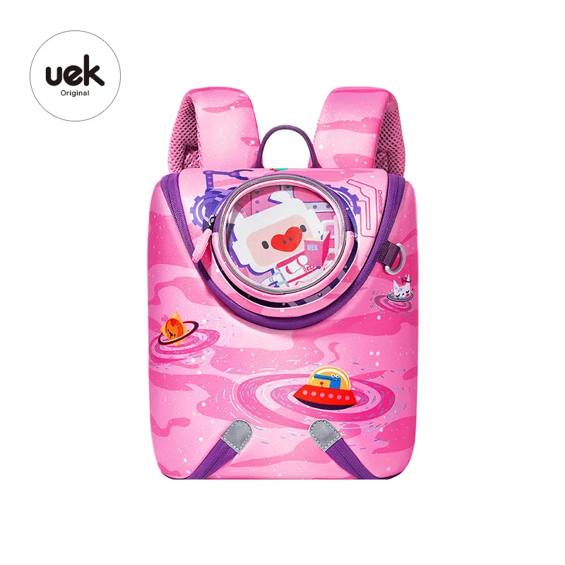 UEK Universe Pattern School Bag Good for Back || Fashion and Stylish with Customizable Stickers
