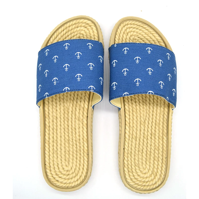 Top brand fashion women wedge slippers with flower