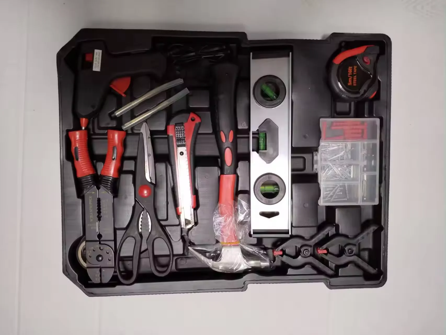 799-Piece Sturdy Tool Set with Rolling Wheels Aluminum Trolley Case, General Household Tool Kit, Auto Repair Tool Set Tool box