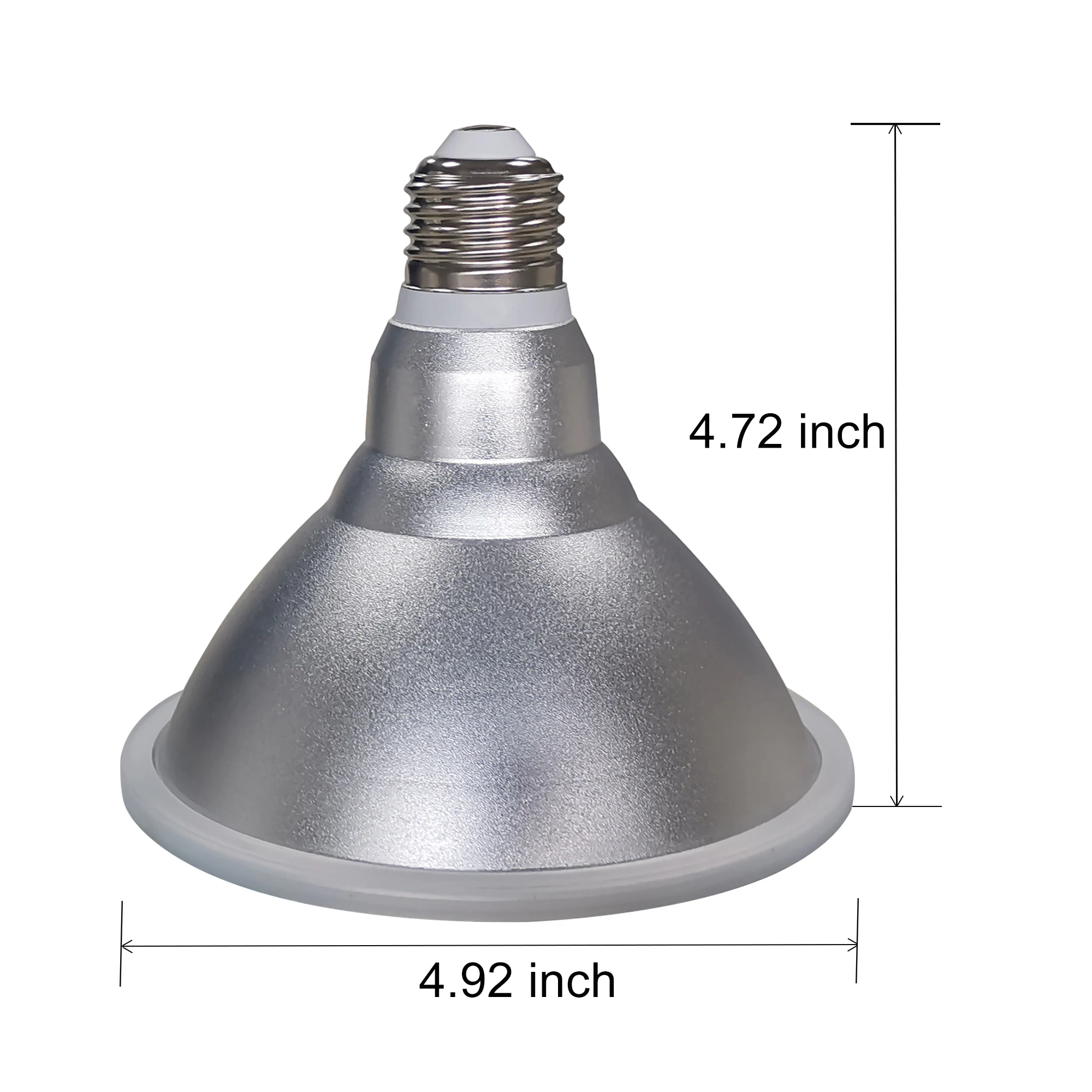 LIWEIDA E26/E27 Full Spectrum Plant Light Bulb with 180 LEDs for Indoor Plants Greenhouse Replace Traditional 100W Grow Light