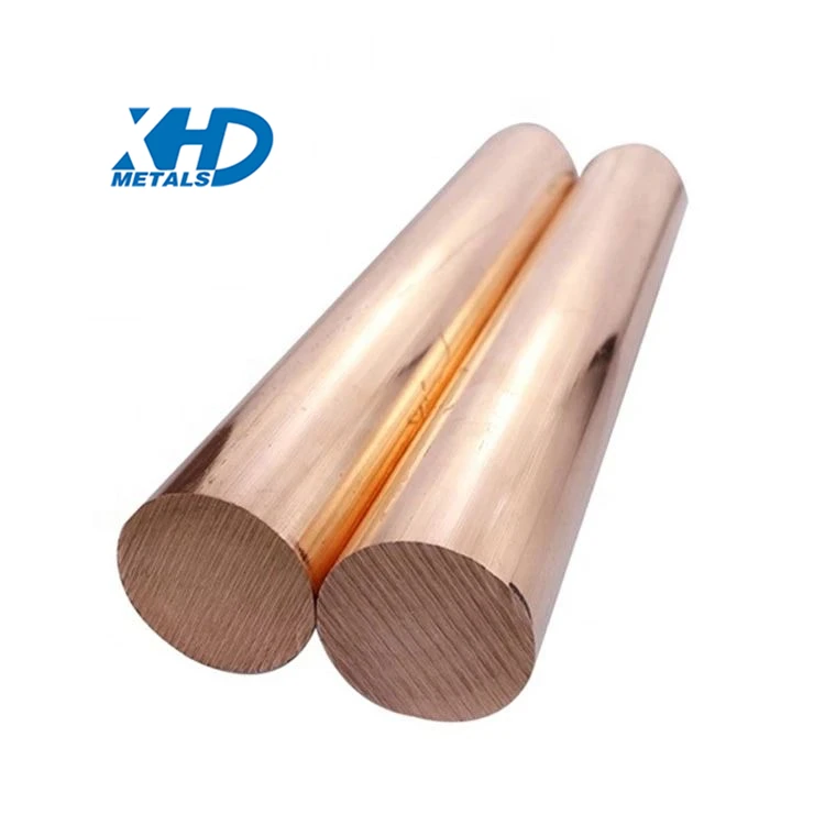 Cheap And High Quality Pure Copper Bar Round Copper Bar For Heat Exchangers And Condensers