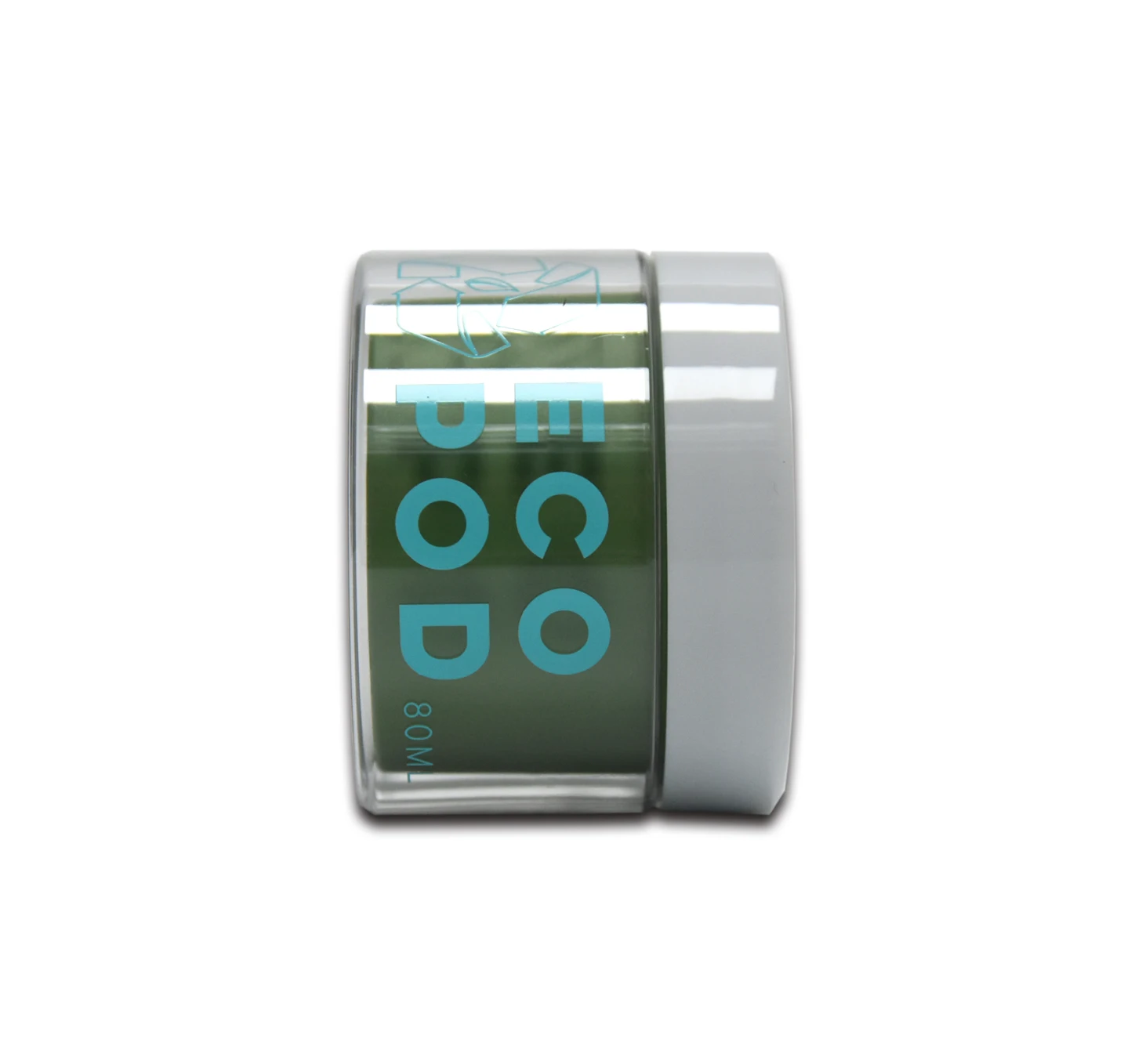 Двойная стена, экологически чистые многоразовые Пустые Косметические Контейнеры для масляного масла для домашних животных с широким ртом, пластиковая банка для крема